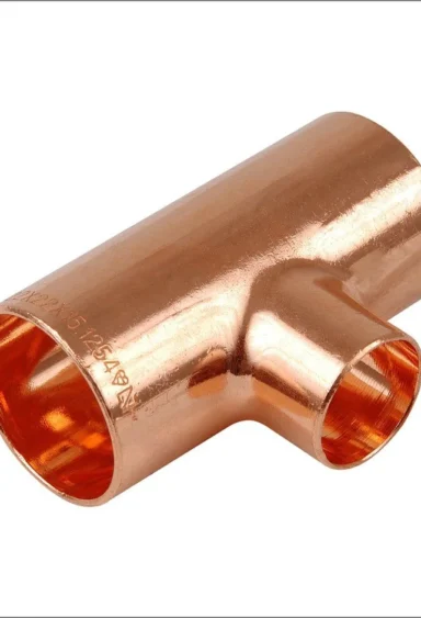 Copper-End-Feed-Reducing-Tee